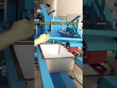 Metalenbewerking van platen handgemaakte wasbak slijpmachine