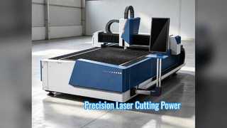 PrecisionCut Pro industriële vezellasersnijmachine