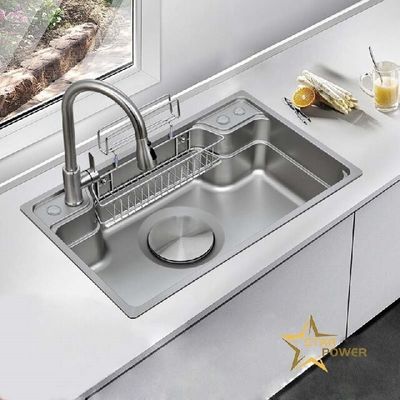 kwaliteit  304 Stainless Steel Kitchen Sink Machine for Modern Kitchens with Large Capacity fabriek