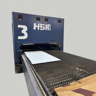Goede prijs 3000W Fiber Laser Cutting Machine 4000x1500mm Servo System online