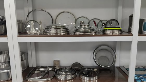Glasplak die Kookgerei-Productielijn voor Glasdekking het Maken snijden