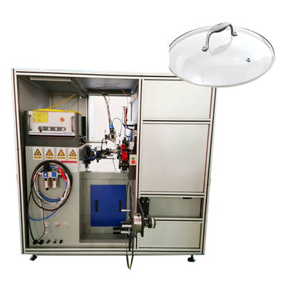 Goede prijs de Productielijn van 380V Kookgerei voor het Staal Ring Welding van het Glasdeksel online