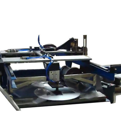 Industriële machine voor het slijpen van kookgerei voor metalen schijven