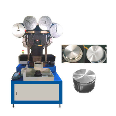 Goede prijs De automatische Oppoetsende Machine van de Aluminiumpot voor Kookgerei-Riem het Schuren online