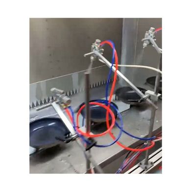 Goede prijs Industriële Automatische Nevel het Schilderen Verklaarde Machine voor Kookgerei-Productie ISO online