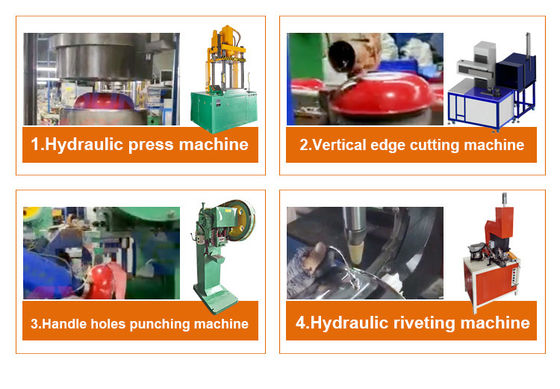De Pot die van het Stok niet Roestvrije staal tot Machine maken Hydraulisch Autocnc Ponsen