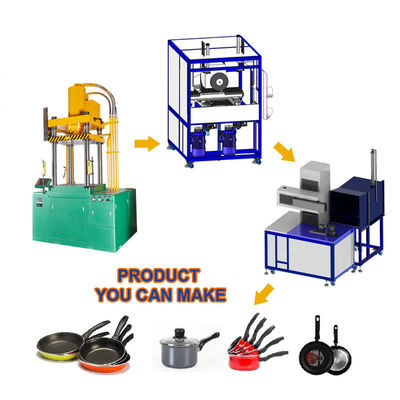 Servo Automatische Hydraulische Persmachine voor Bakpanwerktuigen het Maken