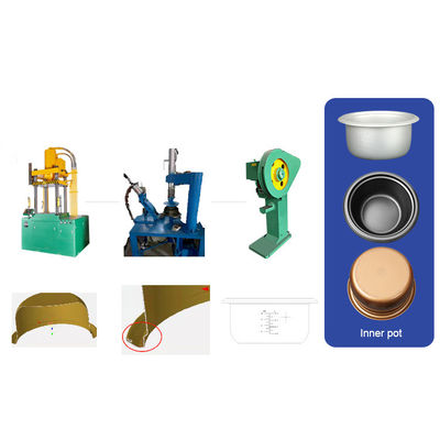 Industriële Kookgerei-Productielijn, het Kooktoestel die van de Trommelrijst Machine maken