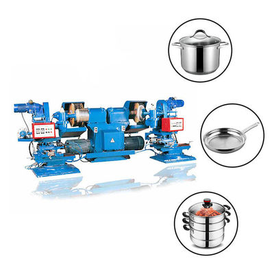 Goede prijs Automatische CNC Metalen Kookgerei Sandmachine Poetser voor aluminium roestvrij staal Panen Poetsmachine online