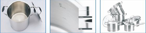 Dubbele Hoofden Horizontale Auto binnen (buiten) Schuurmachineschuurmachine voor Metaalwaren/Cookware