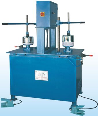 Hoge snelheid horizontale 1370 r/min Dubbelkoppen Bottom Sanding Machine voor metalen gereedschap Kookgerei binnen en buiten