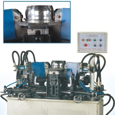Hydraulische vierhoekenpunchmachine ronde gatpuncher voor pot set kookware metaalware