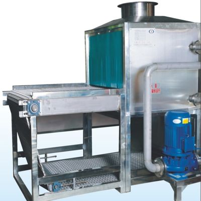 Hoog snelheidsmetalen waslijn 265kw 2,5t/h Kookgoedwasapparatuur werkstroom zacht water
