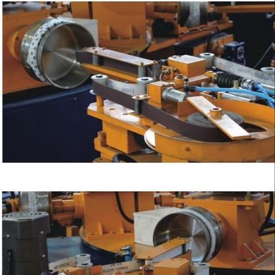 Automatische voeder zandgordel aangepaste lengte metalen plaat Deburring oppervlak voor kookgerei