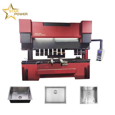 Goede prijs CNC-plaat metalen keuken wasbak machine ress remmachine hydraulische elektrische buigmachine online
