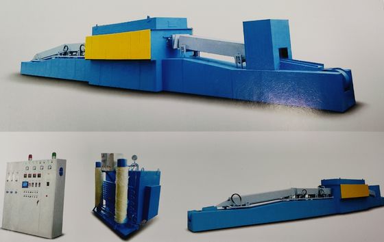 Continu heldere gloeioven voor metalen materialen met beschermend atmosfeerapparaat