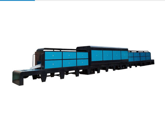 Geautomatiseerde en efficiënte metalen componenten trolley type Bright Annealing Furnace