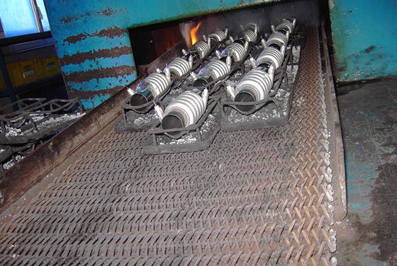 Hoogprecisie temperatuurcontrole Continuous Gas Shielded Aluminium Brazing Furnace Equipment Factory