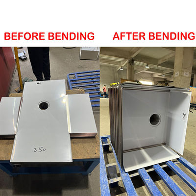 Stainless Steel Sheet Bending Machine voor wastafels in commerciële keukens en huishoudelijke toepassingen