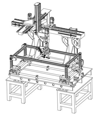 High-Performance Multi-Axis CNC Internal Edge Welding Special Machine voor industriële