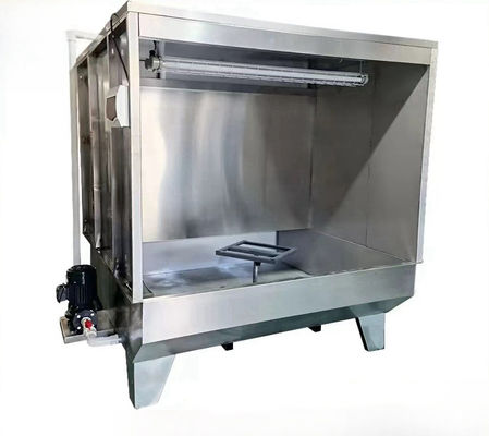 Automatische stalen platenverfmachine voor handgemaakt wasbakoppervlak