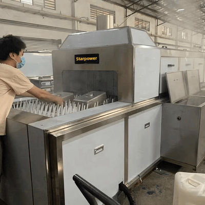 Industriële schoonmaak- en droogapparatuur voor metaalwerk met een hoog schoonmaakvermogen