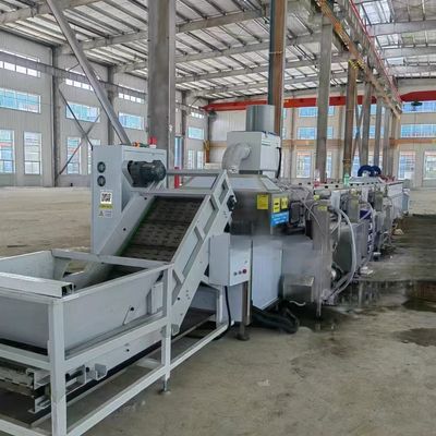 Productielijnen voor industriële reiniging en drogen van het door- en doortype type