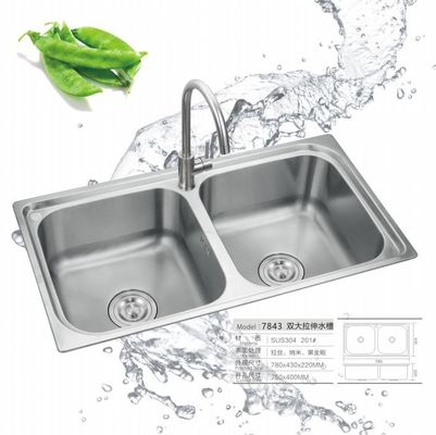 Goede prijs Smart Black Nano Whale Waterfall Eenvoudig slot honingraat wasbak wasbak dubbele wasbak keuken wasbak machine grote potten online