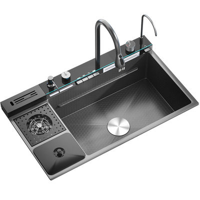 Duurzaam kwarts Anti Splash Schramproof Makkelijk schoon te maken Receptbank Wasbak Voor drukke keukens