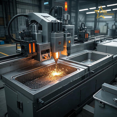 Multifunktioneel legering roestvrij staal hoogprecieze intelligente lasermetalen snijmachine