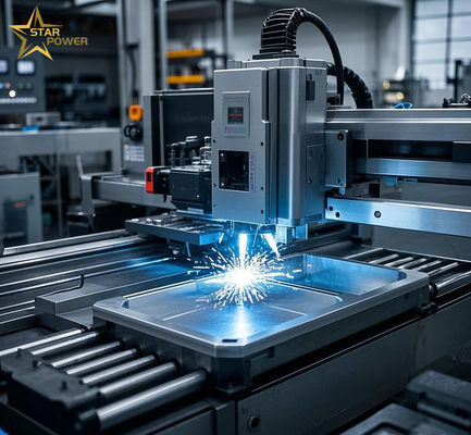 Metalen lasersnijmachine voor hoog efficiënte vezelplaten van groot formaat