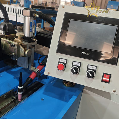 Hoge efficiëntie en hoge automatisering van een rechtnaad lassen machine