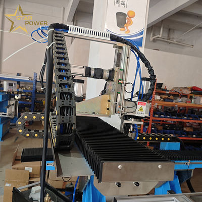 Grote CNC-oppervlaktelasmachine met een hoog rendement voor het lassen van panelen van metaal van roestvrij staal