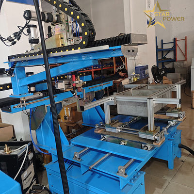 Grote CNC-oppervlaktelasmachine met een hoog rendement voor het lassen van panelen van metaal van roestvrij staal