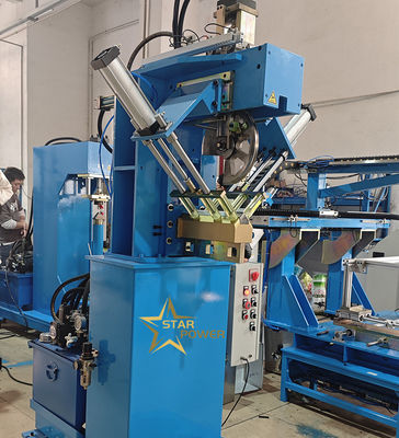 Aanpasbare grote en kleine wiel rol naaimachine PLC-besturing