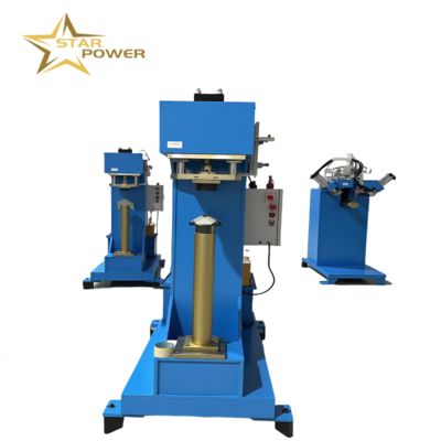 Automatische onderhoekpers- en vormmachine voor kartonnen/doosverpakkingen