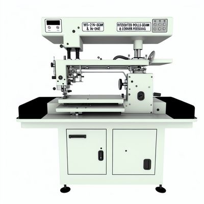 Twee-in-één geïntegreerde rolnaad- & hoekpersmachine