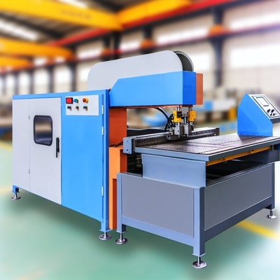 Automatische dubbele tafel metaalnaadlas- en persmachine