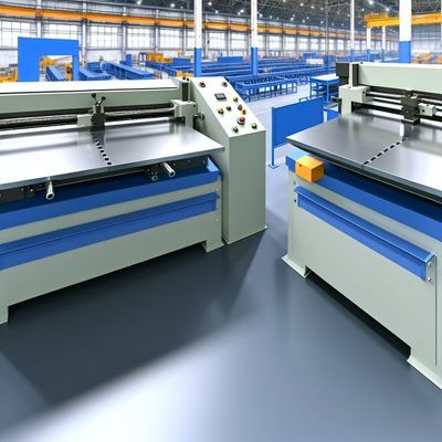 Dubbele tafel CNC precisie metaalnaadrol- en hoekpersmachine
