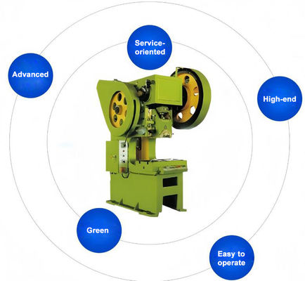 Industriële 160T CNC Stalen Punch Press met nominale druk van 400KN en 100MM Slider Stroke