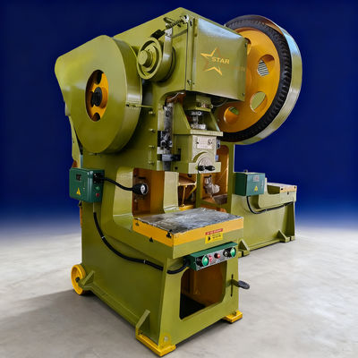 250-tons ponsmachine J23 serie mechanische ponsmachine met 400KN nominale druk voor het boren van gaten in metaal