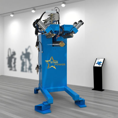 220V 500W CNC Verticale Lasser met 0,1-1,2 MPa Luchtdruk voor 4-Hoeken Afronding Lassen