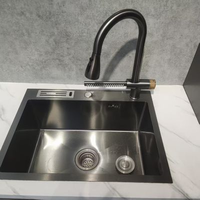 Goede prijs Handgemaakte kookbak van roestvrij staal met dubbele stap geïntegreerd ontwerp en voedselkwaliteit 304/316 roestvrij staal online