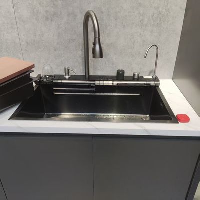 Goede prijs Handgemaakte kookplaat van roestvrij staal met elektrolytisch polijsten en zilverionen antibacteriële voor levensmiddelen 304/316 en verdiepte schaal (≥ 25 cm) online