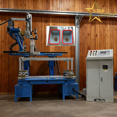 CNC Hoogrendement Vierzijdige Lasmachine met Eén-Klik Start en Precisielassen voor Metaalvorming