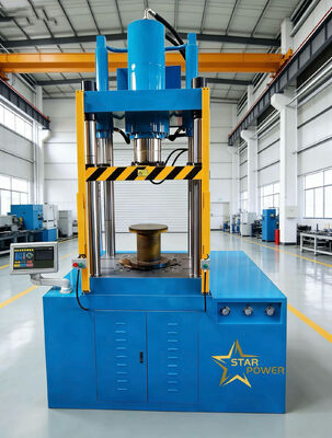 Vierkoloms hydraulisch dieptrekken voor roestvrijstalen spoelbak