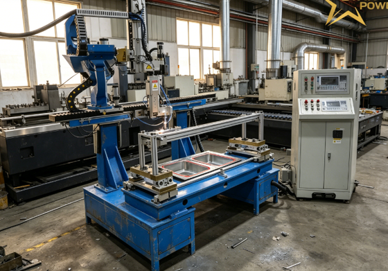 Automatic Four-Side Flat Argon Arc Welding Machine | CNC Controlled Anti-Oxidation Seamless Welding Equipment For 304 Stainless Steel Kitchen Sink Mass Manufacturing Line