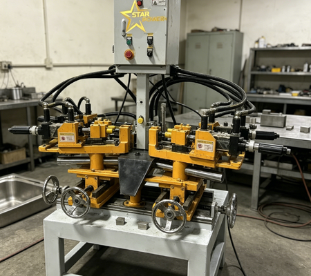 Goede prijs Industriële automatische oliecoatingsmachine. 950 mm werkbreedte, 0,01 tot 0,5 mm coatingsdikte voor het verwerken van roestvrij staalplaten. online