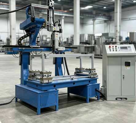 CNC Four Side Flat Welding Machine | High Efficiency One-Click Automatic Precise Welding Equipment For 304 Stainless Steel Kitchen Sink Metal Fabrication Line