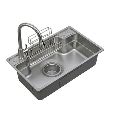 Goede prijs Farmhouse 36 Inch Apron Front Double Bowl Kitchen Sink SUS304 Handmade 16 Gauge online